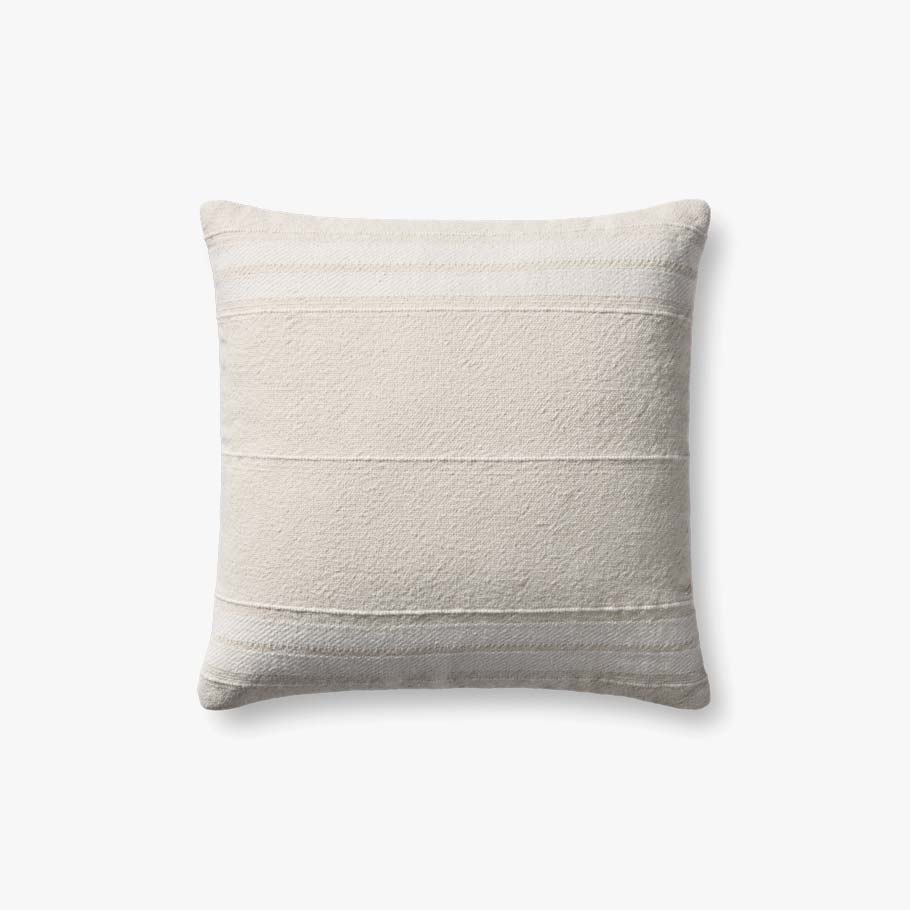 18" x 18" Nat/Ivory Down-Filled Pillow