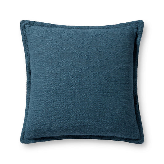 22" x 22" Blue Down Pillow