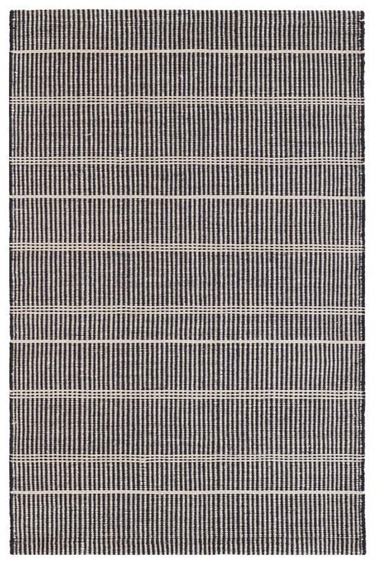 Sampson Black Indoor/ Outdoor Rug