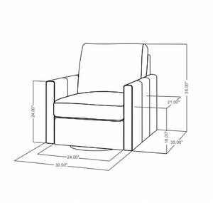 Newton Swivel Chair