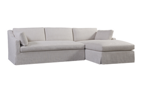109" Dune Sofa with RAF Chaise