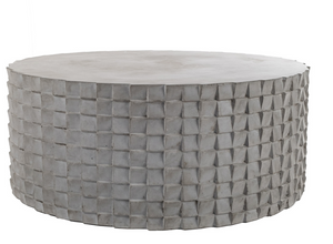 35.4" Round Merk Coffee Table